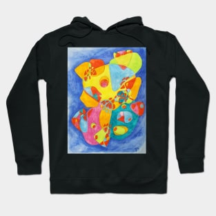 abstract in colors Hoodie